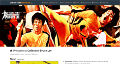 Desktop Screenshot of collectionbrucelee.com